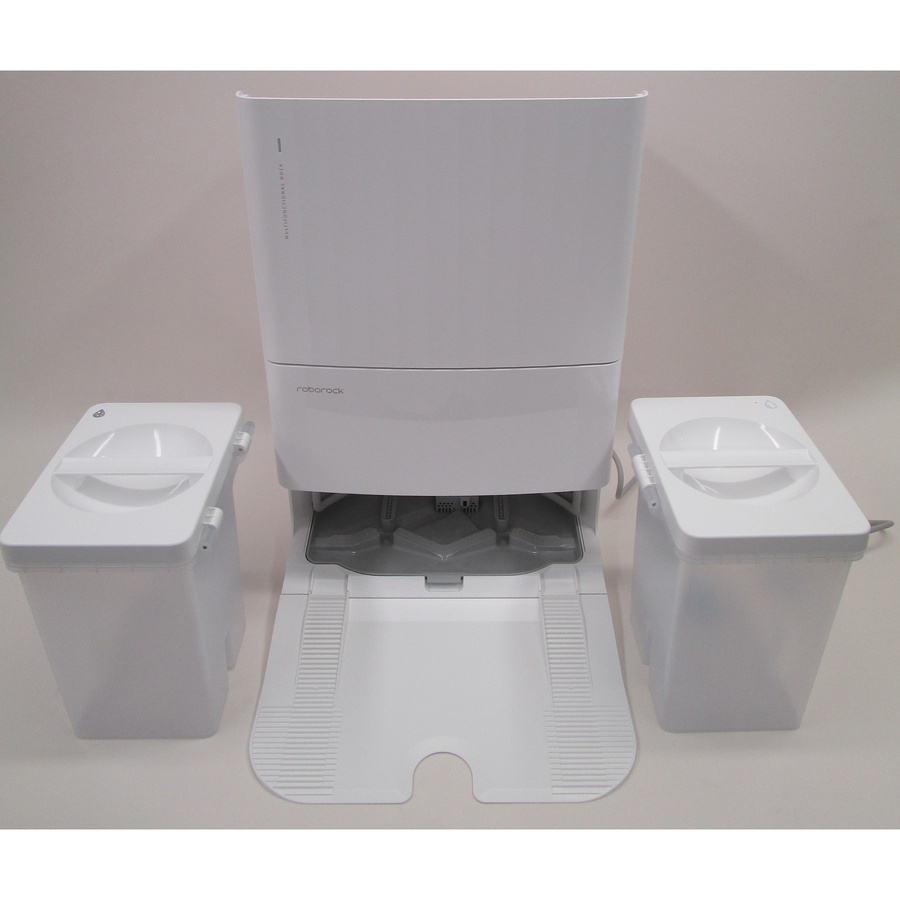 Roborock Qrevo MaxV - Double compartiment : eau propre et eau usée