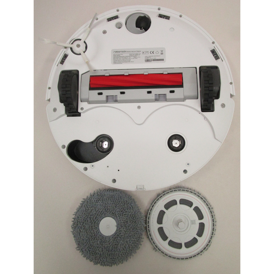 Roborock QRevo Plus White - Patins de lavage retirés