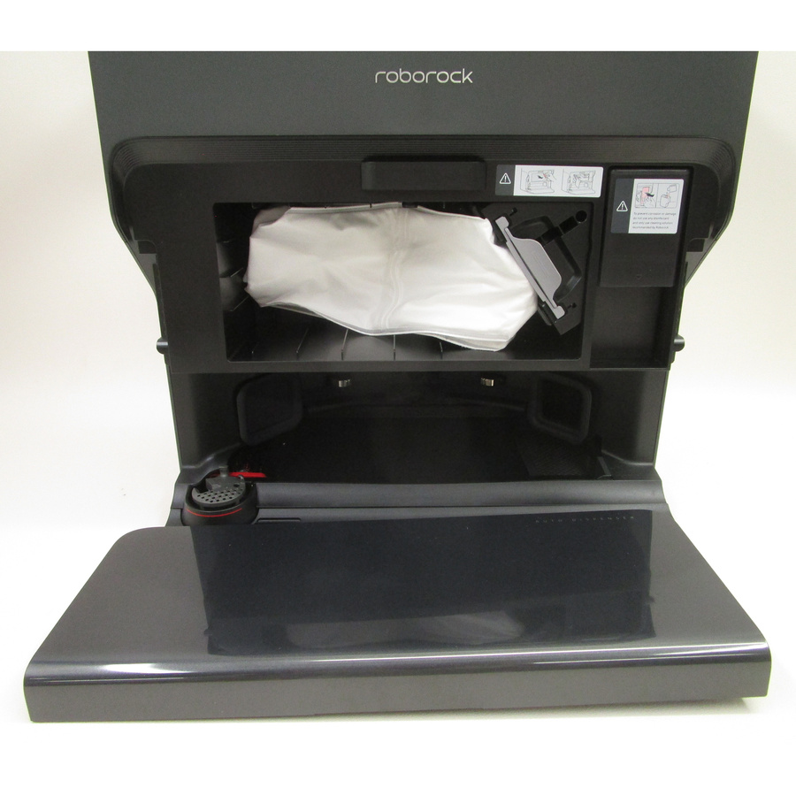 Roborock S8 MaxV Ultra black - Compartiment du sac à poussière