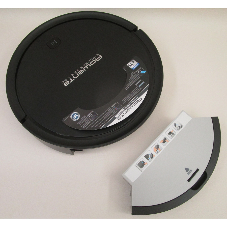 Rowenta RR7375WH X-Plorer Serie 50 - Réservoir à poussière accessible par l'arrière