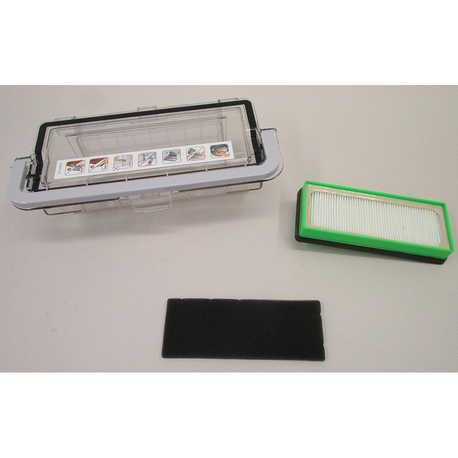 Rowenta RR7865WH X-plorer Serie 120 AI - Bac à poussière et son filtre