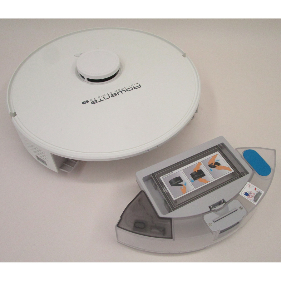 Rowenta RR8577WH X-Plorer serie 75s - Réservoir à poussière accessible par l'arrière