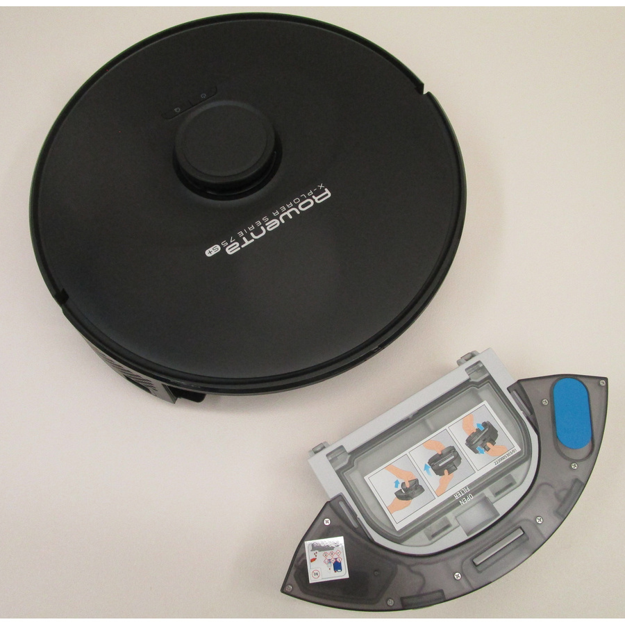 Rowenta RR8595WH X-Plorer Serie 75 S+ - Réservoir à poussière accessible par l'arrière