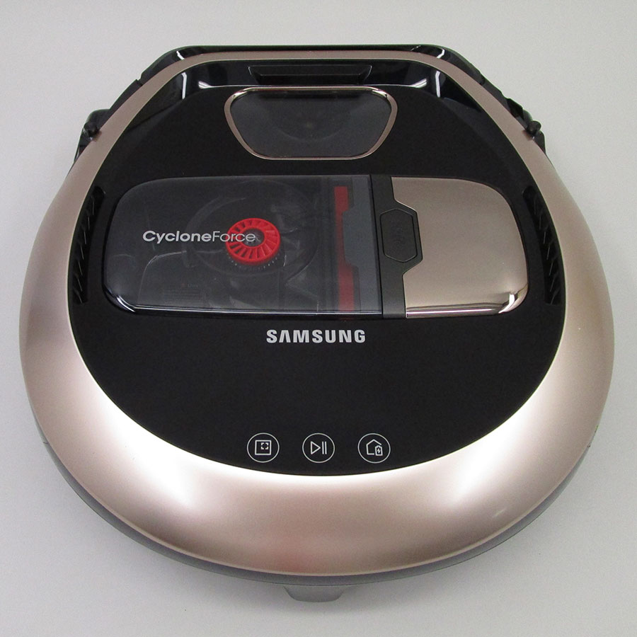 Test Samsung PowerBot SR2FM7070WD Aspirateur robot UFC Test Samsung PowerBot SR2FM7070WD Aspirateur robot UFC