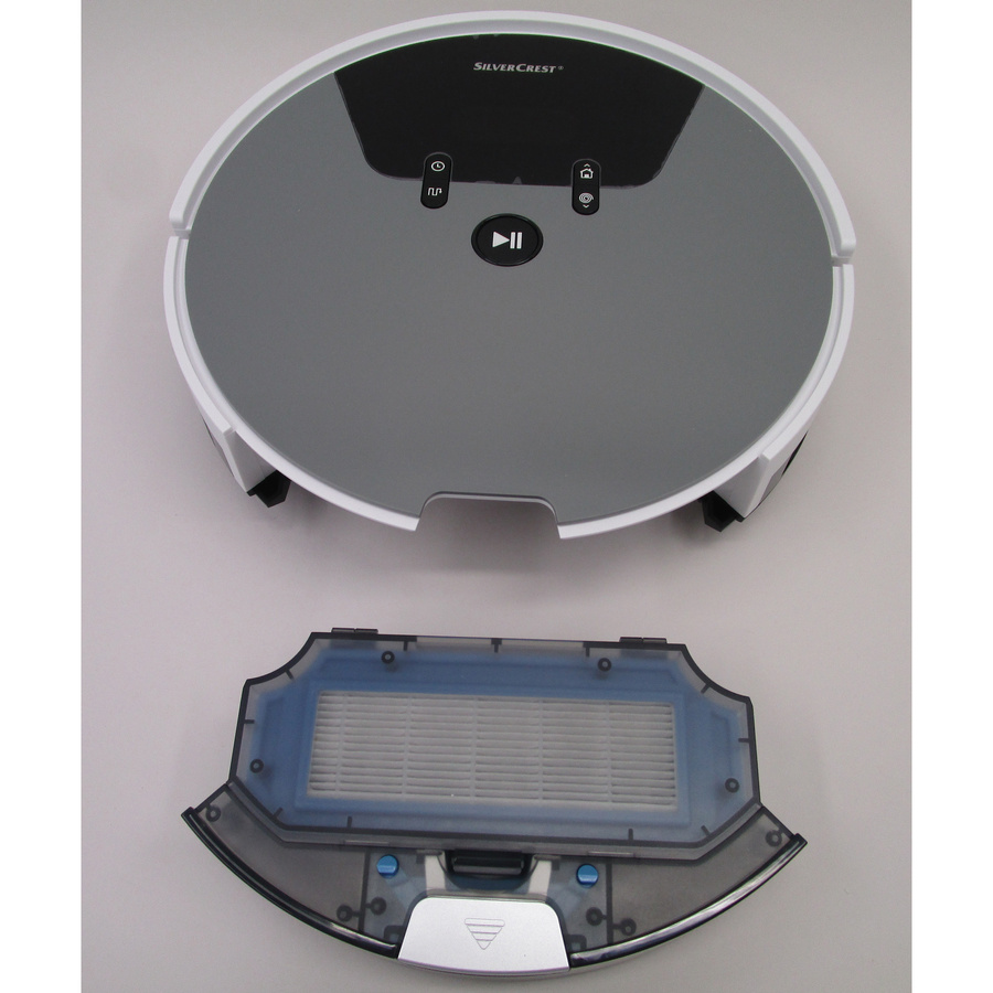 Silvercrest (Lidl) SSRA1 - Réservoir à poussière accessible par l'arrière