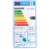 Hoover TE70_TE69 Telios Plus Pet - Étiquette énergie