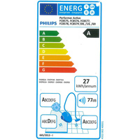 Philips FC8578/09 Performer Active - Étiquette énergie