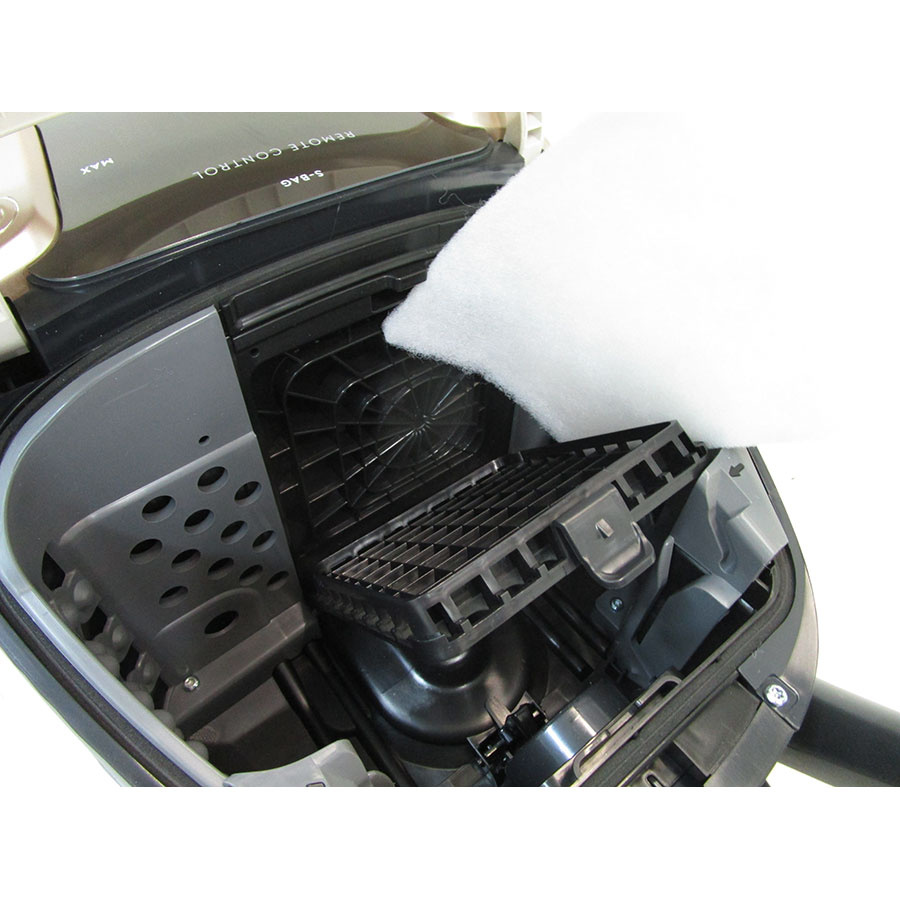 Electrolux PD91-8SSM Pure D9 - Filtre entrée moteur sorti