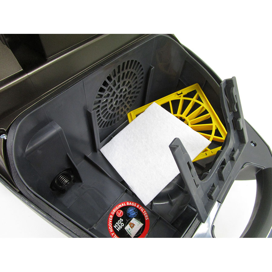 Hoover TE70_TE69 Telios Plus Pet - Filtre entrée moteur sorti