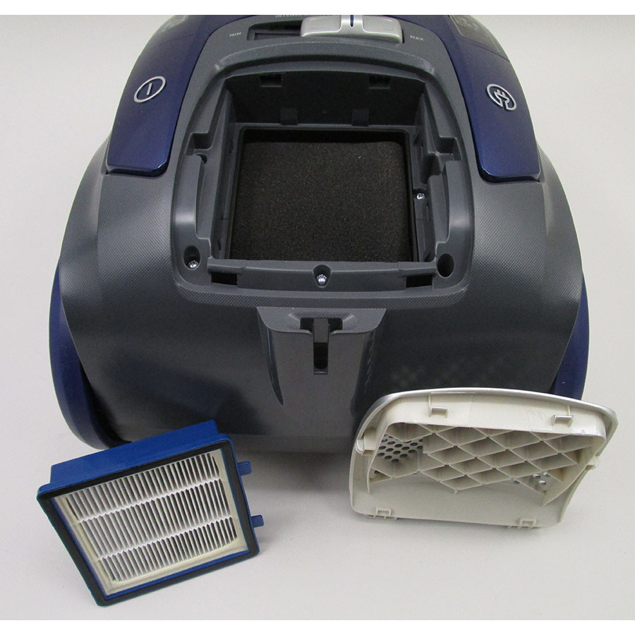 Hoover TX50PET Telios Extra - Filtre sortie moteur sorti