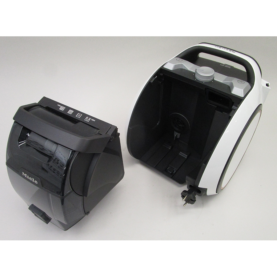 Miele Boost CX1 Parquet PowerLine SNCF0 - Bac à poussières sorti