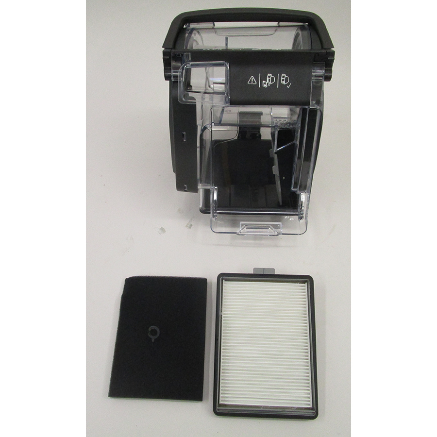 Miele Boost CX1 PowerLine Gris SNRF0 - Filtre entrée moteur sorti