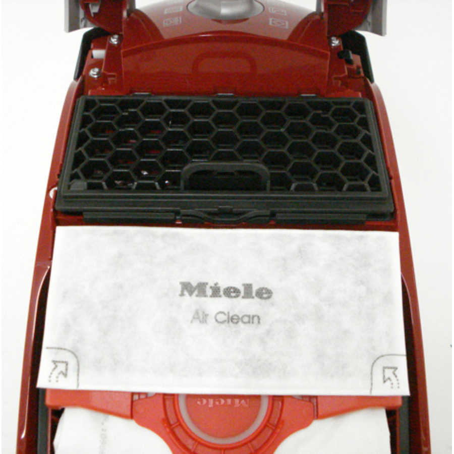 Miele Compact C1 Ecoline - Filtre sortie moteur sorti