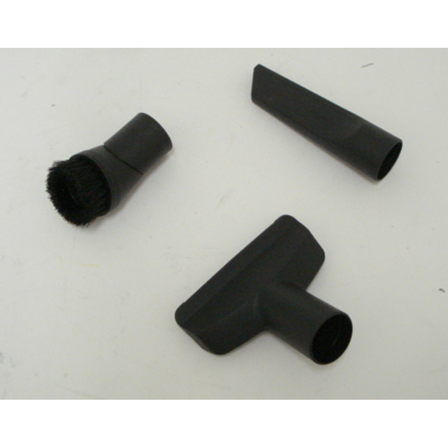 Miele Compact C1 Ecoline - 3 accessoires livrés avec l'appareil : brosse à meubles, brosse textile et suceur