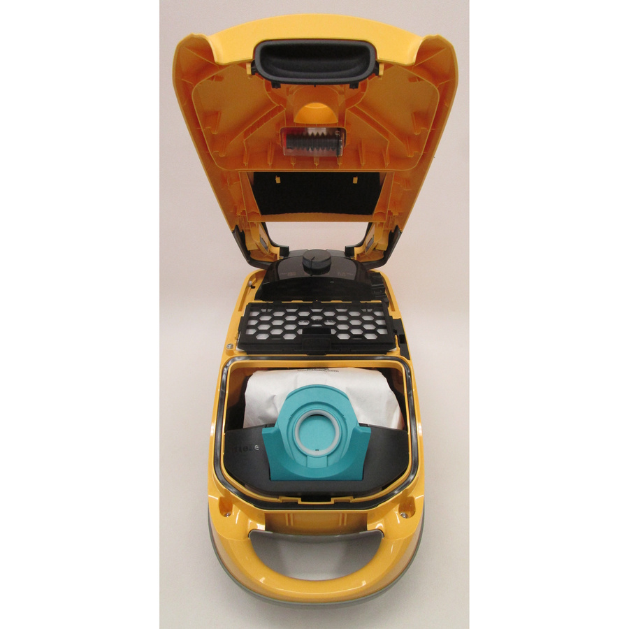 Miele Guard S1 Jaune STAF0 - Compartiment à sac ouvert