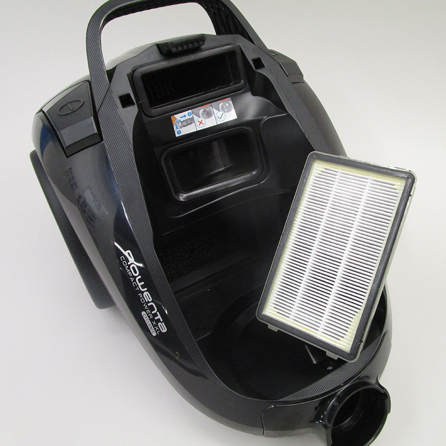 Rowenta RO4859EA Compact Power XXL - Filtre sortie moteur sorti