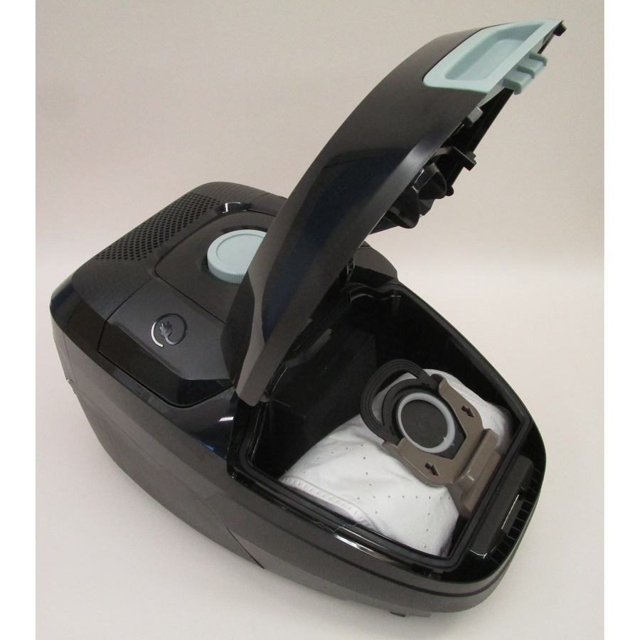 Rowenta RO4952EA Green Force Max Parquet - Compartiment à sac ouvert