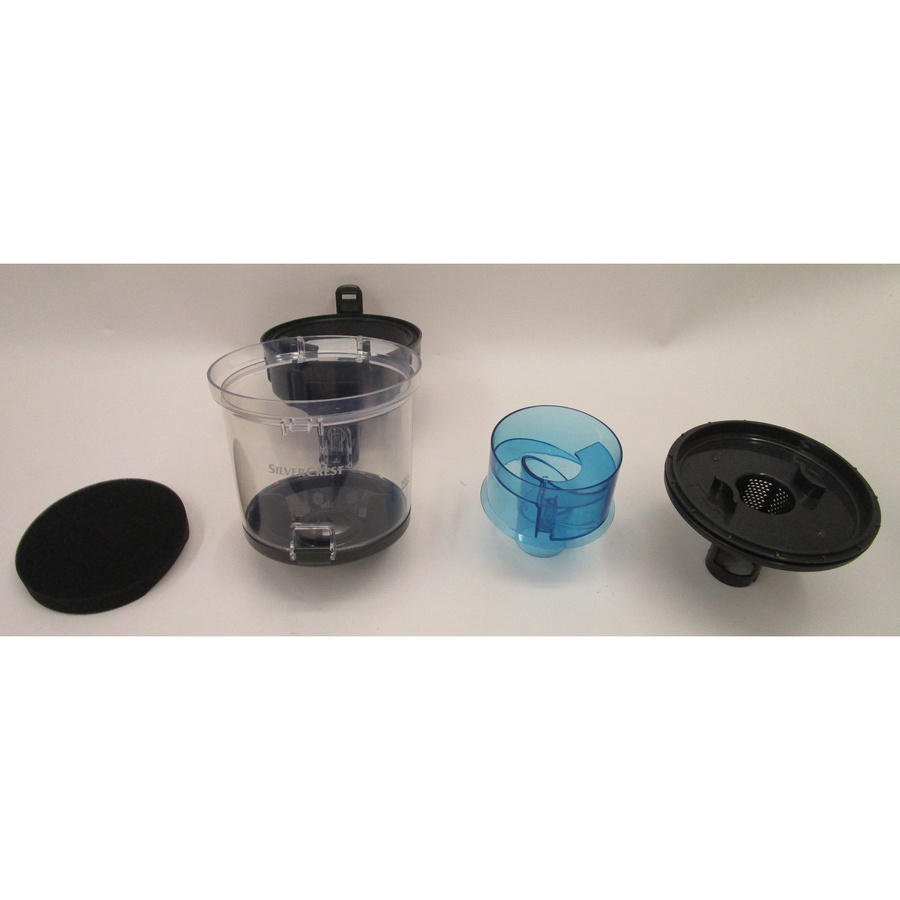 Silvercrest (Lidl) SBZBK 850 A1 100367493 - Réservoir à poussières avec son filtre sorti