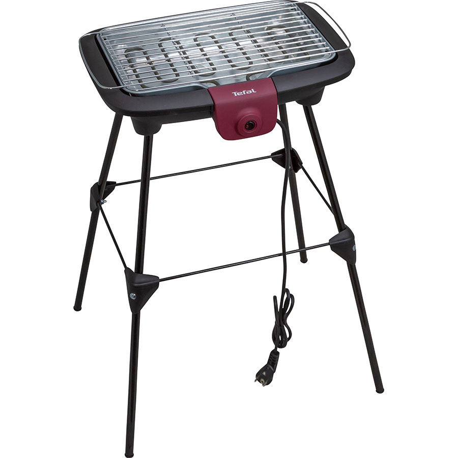 Barbecue électrique Tefal Easy Grill 2100W - Grille 35x21 Cm, Bac à Eau Réducteur De Fumée - Pour Intérieur Et Extérieur