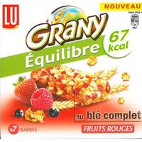 Grany Équilibre Au blé complet, fruits rouges