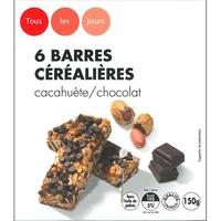 Tous les jours (Casino) Chocolat cacahuètes