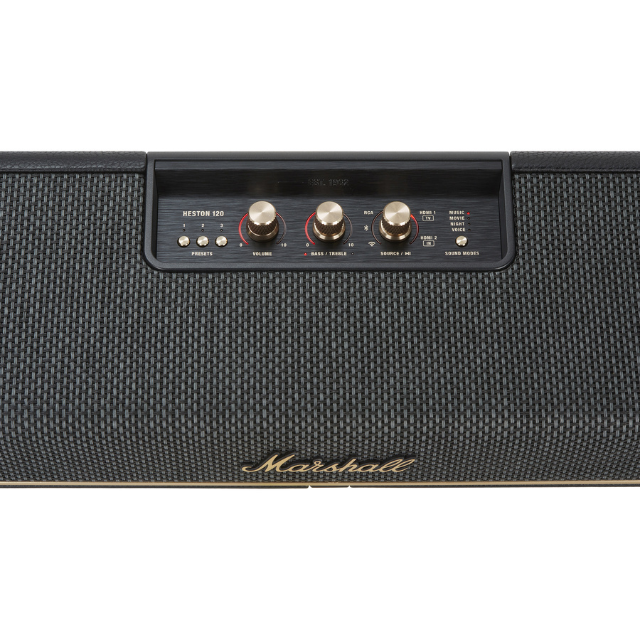 Marshall Heston 120 - Bandeau de commandes