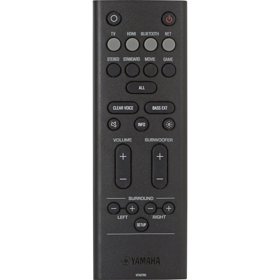 Yamaha SR-X50A - Télécommande