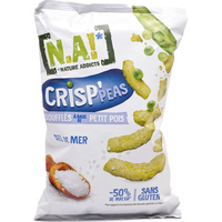 N.A! Crisp’Peas soufflés à base de petits pois sel de mer