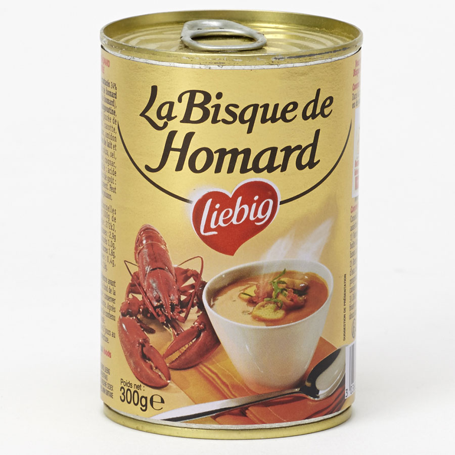 Soupe Avec Bisque De Homard En Boîte Liebig Comparatif Bisphénol A et autres bisphénols dans 25 contenants - UFC-Que  Choisir