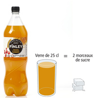 Finley Orange & saveur cranberry
- Nombre de morceaux de sucre par portion