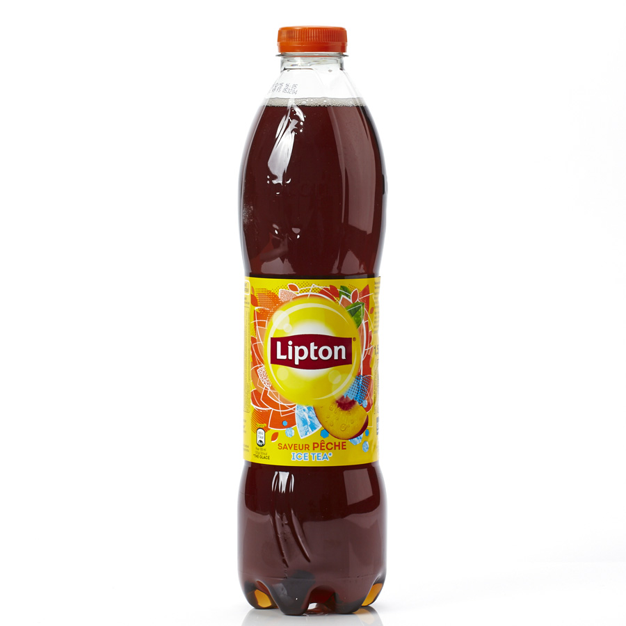 Ice tea (Lipton) Saveur pêche - Vue principale