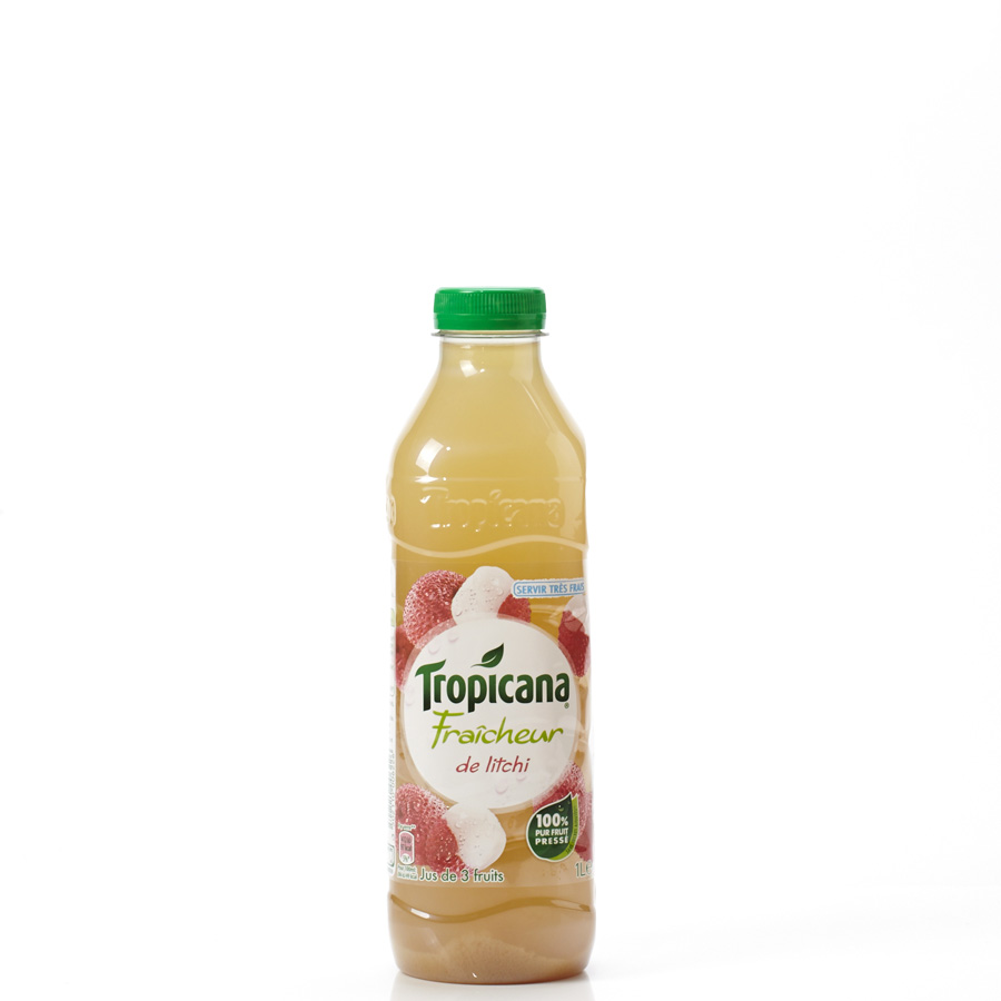 Tropicana Fraicheur litchi pomme - Vue principale