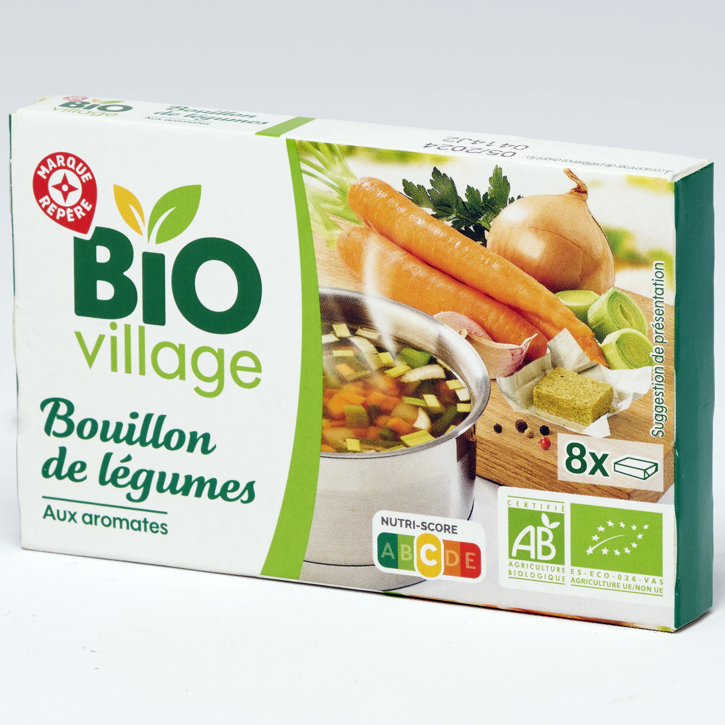 Bio village (E.Leclerc) Bouillon de légumes aux aromates - 