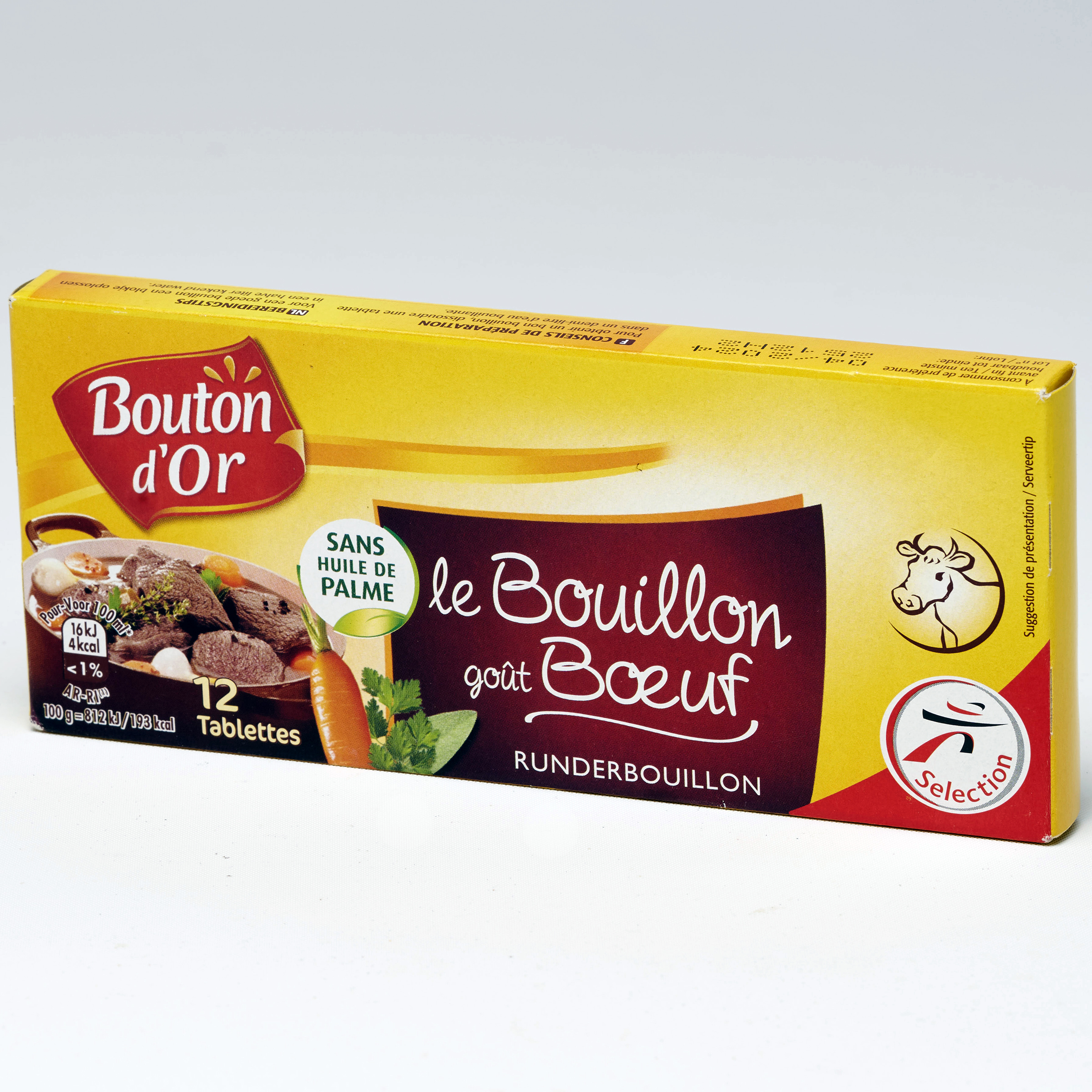 Bouton d’or Le bouillon goût bœuf - 