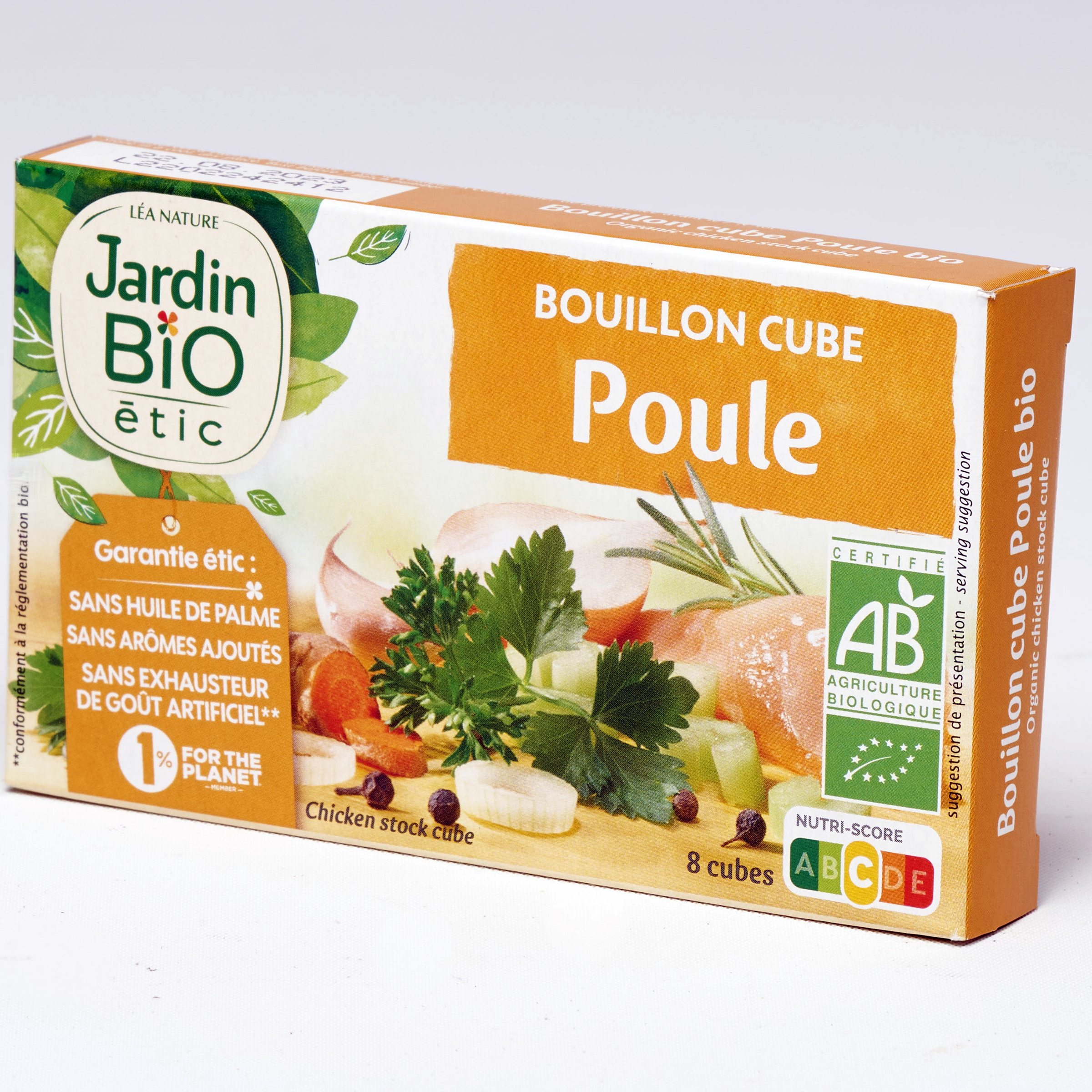 Test Jardin bio étic Bouillon cube poule - Bouillon cube - UFC-Que Choisir