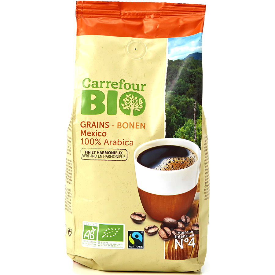 Café grain bio 100% arabica – Origine Mexique