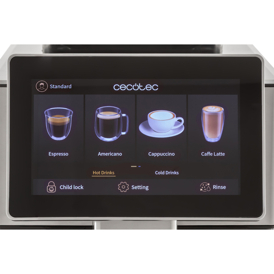 Cecotec Cremmaet Tempo 01823 - Bandeau de commandes