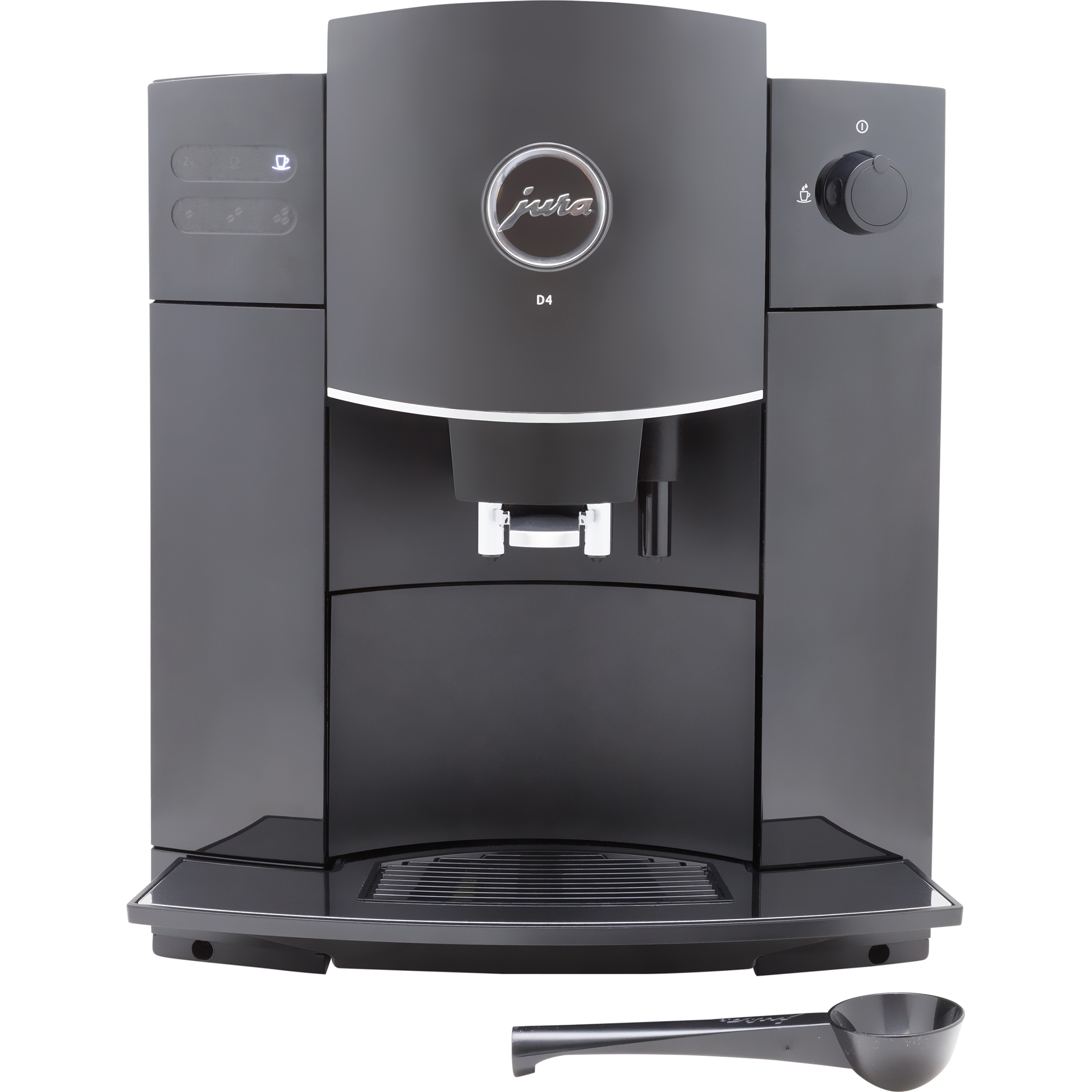 Test Jura D4 Piano Black Cafetière à expresso avec broyeur à grains