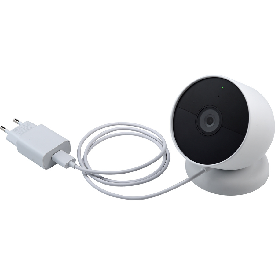 Google Nest Cam (Extérieur ou intérieur, batterie) - Ensemble des éléments fournis