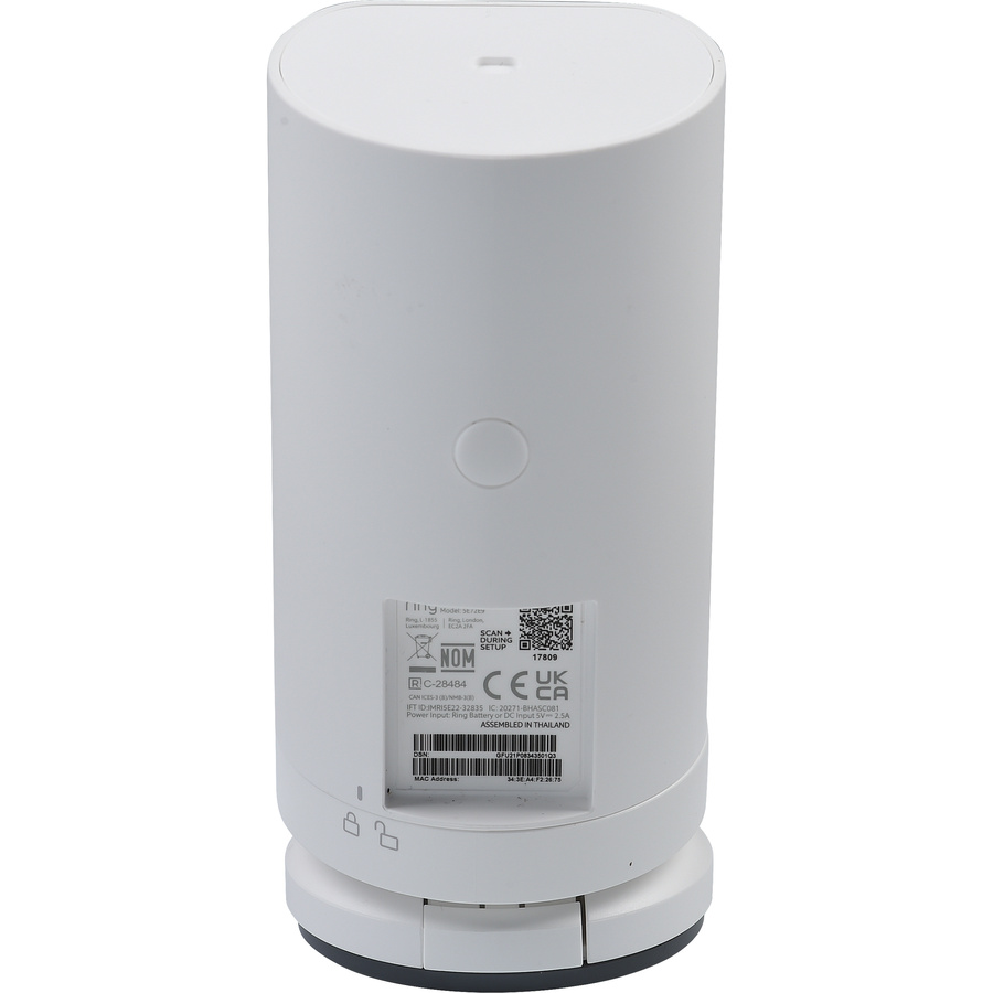 Ring Caméra extérieure Pro sans fil - Vue de dos