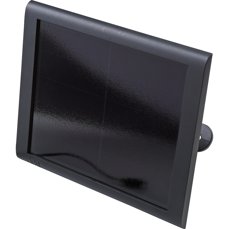 Ring Spotlight Cam Plus Solar - Panneau solaire fourni - Vue de 3/4