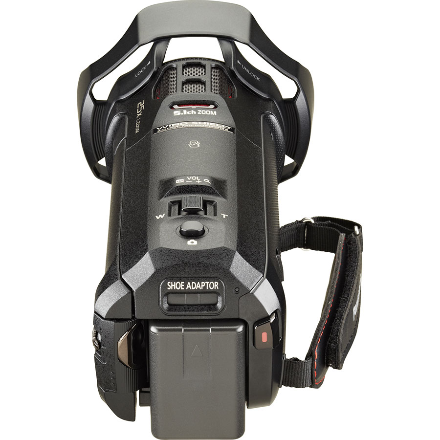 Panasonic HC-WX970 - Vue de dos