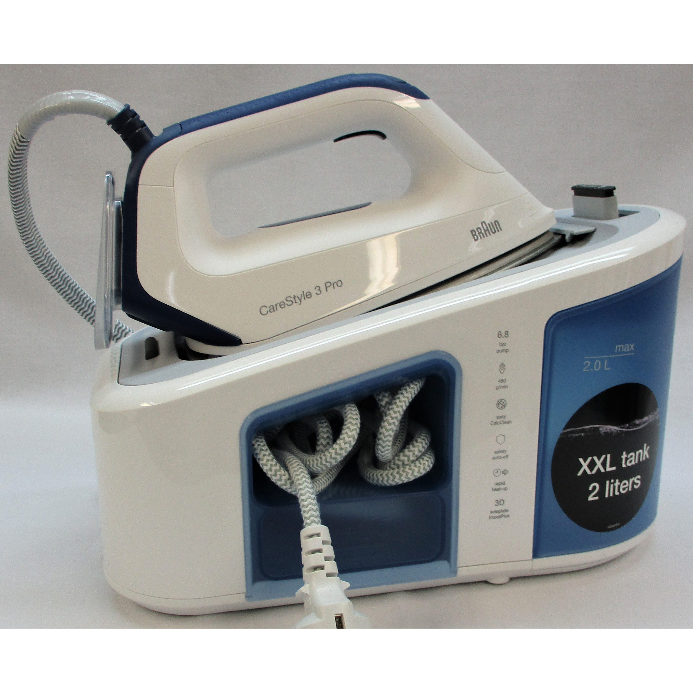 Braun IS3157BL CareStyle 3 Pro - Compartiment de rangement du cordon électrique