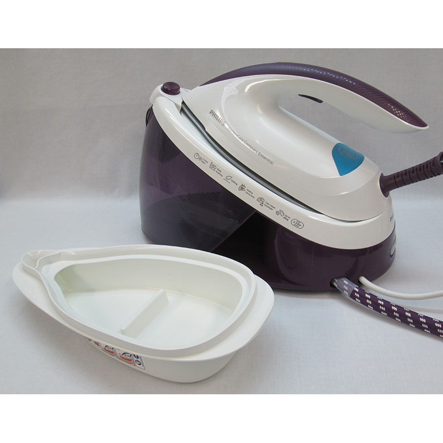 Philips GC6833/30 PerfectCare Compact Essential - Récipient repose-fer pour collecter l'eau de détartrage