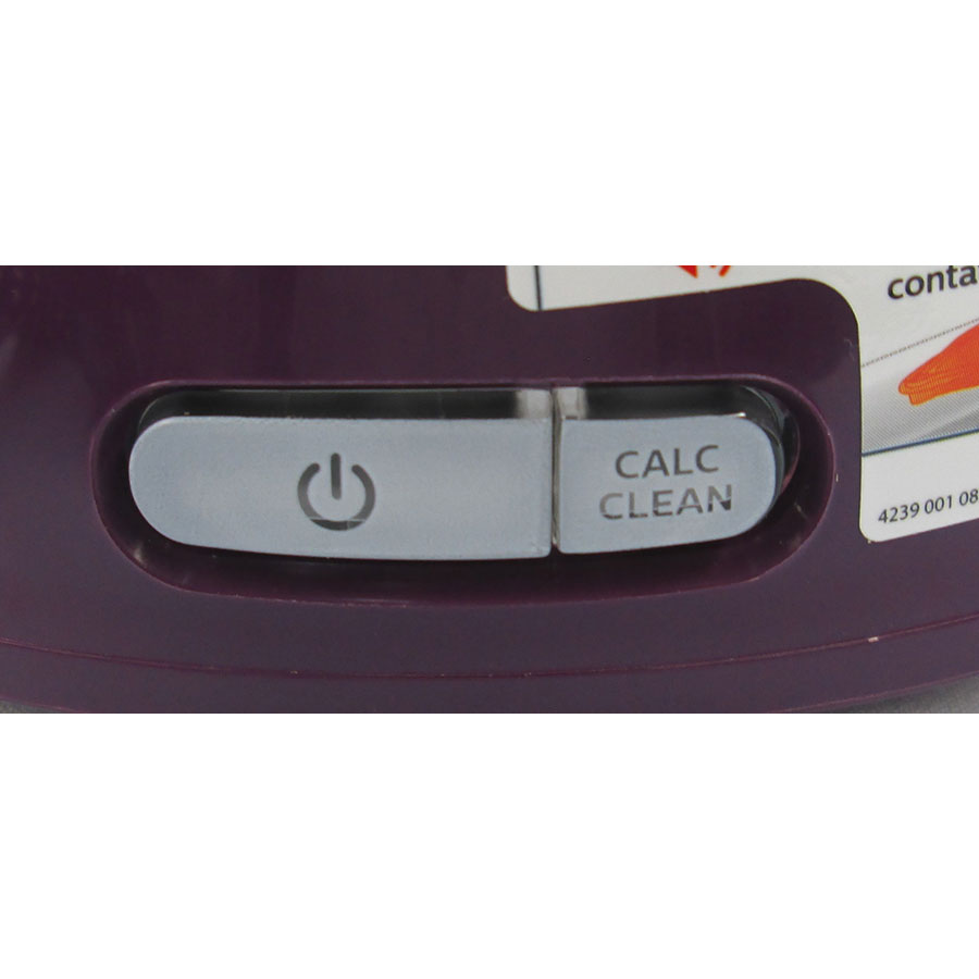 Philips GC6833/30 PerfectCare Compact Essential - Panneau de commandes