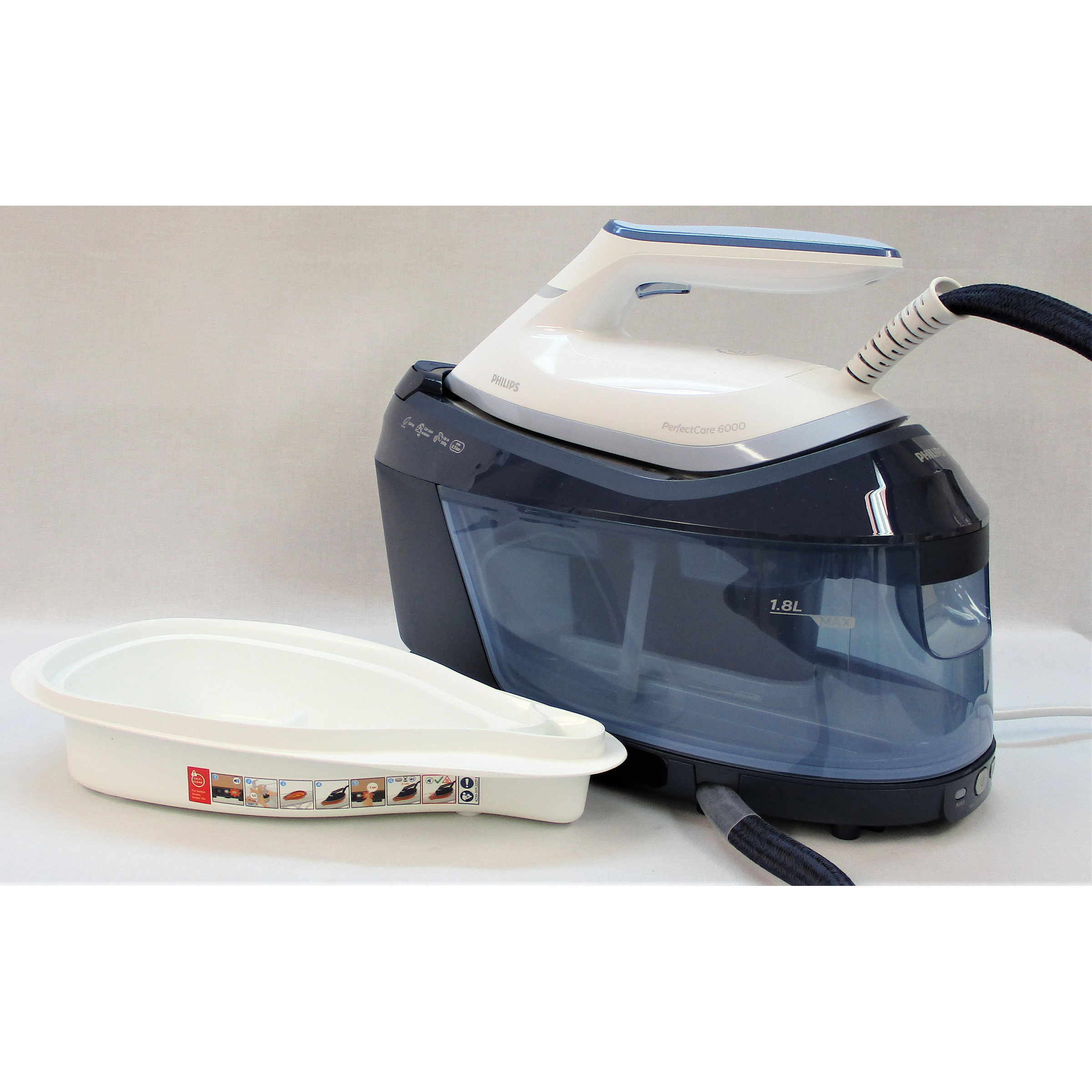 Philips PSG6026/20 PerfectCare 6000 Series - Récipient repose-fer pour collecter l'eau de détartrage