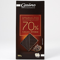 Casino Noir dégustation 70 % cacao intense