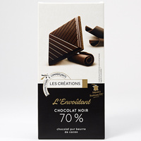 Les créations producteurs et commerçants (Intermarché) L’envoûtant chocolat noir 70 %