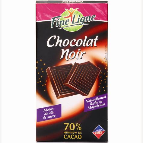 Fine Ligne Leader Price Chocolat noir