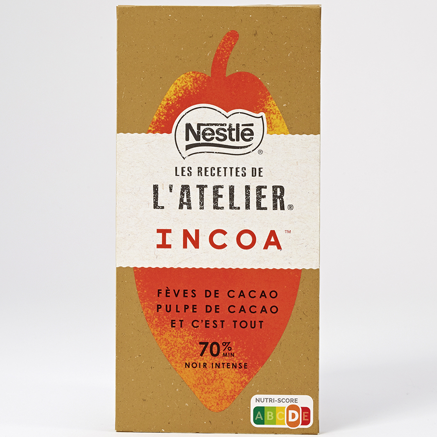 Nestlé Les recettes de l’atelier Incoa 70 % cacao - 